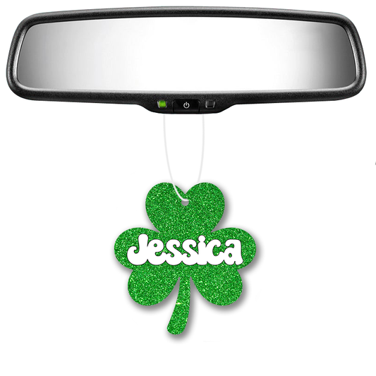 Customizable Shamrock Air Freshener