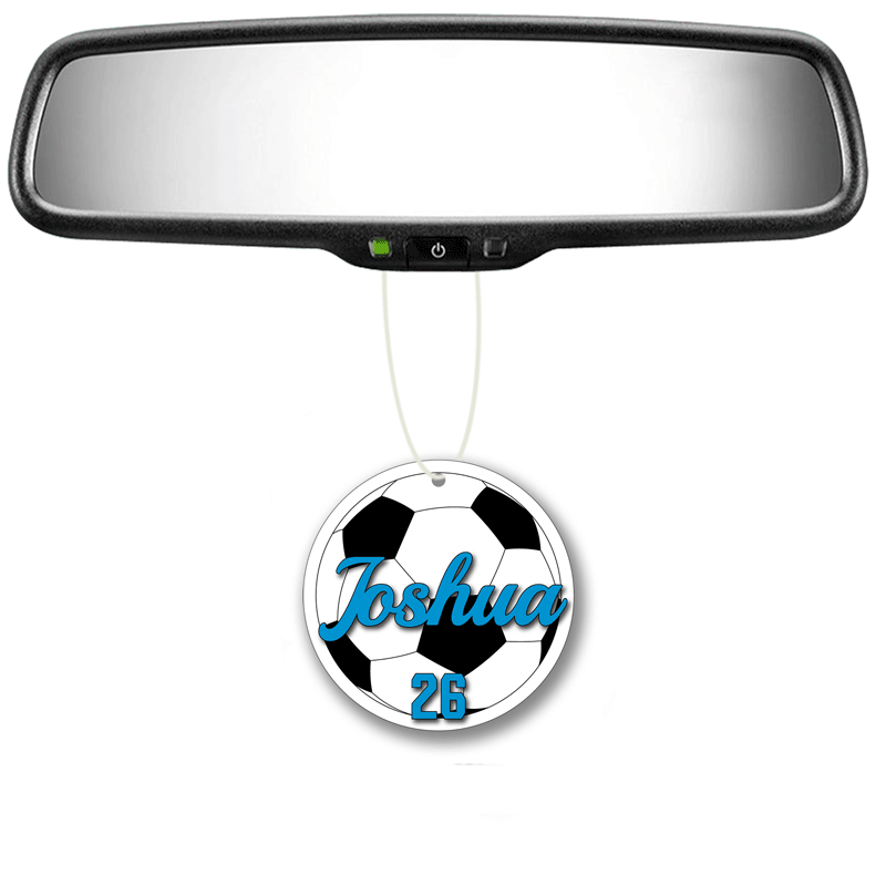 Customizable Soccer Air Freshener