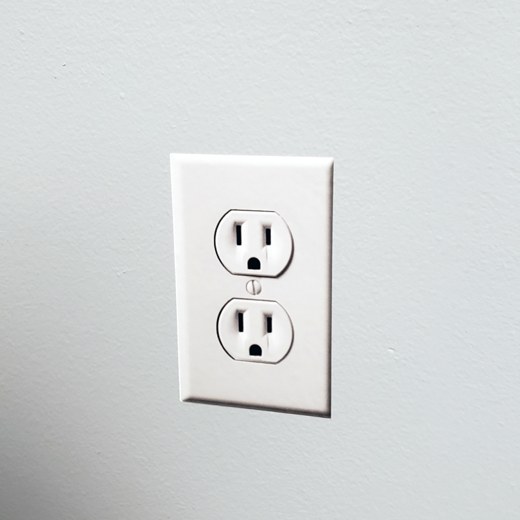 Faux Wall Outlet Stickers - 4 pack - Instafreshener